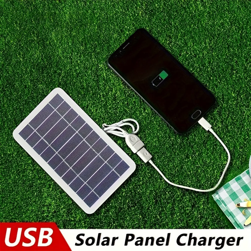 Carregador de Celular - Painel Solar Portátil para Carregamento ao Ar Livre