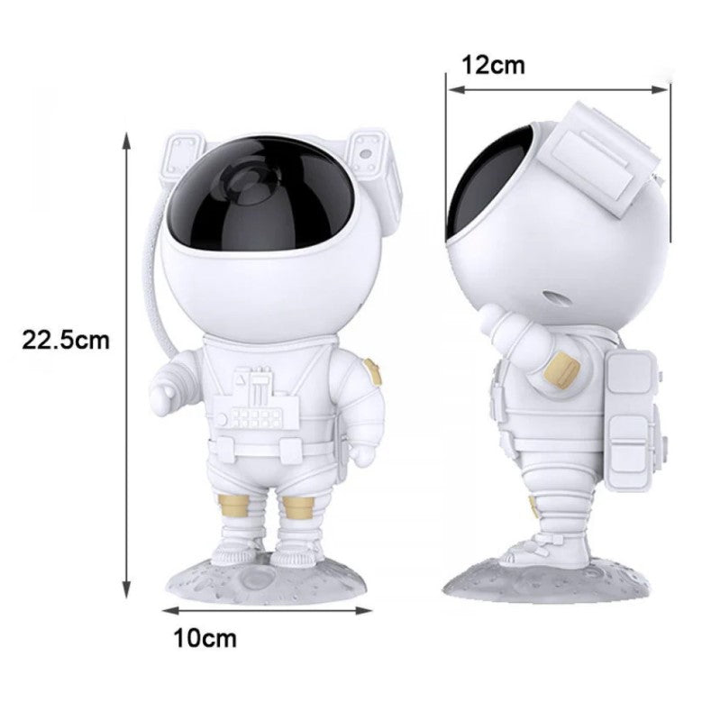 Projetor Astronauta de Galáxia: Transforme seu Ambiente com um Céu Estrelado!