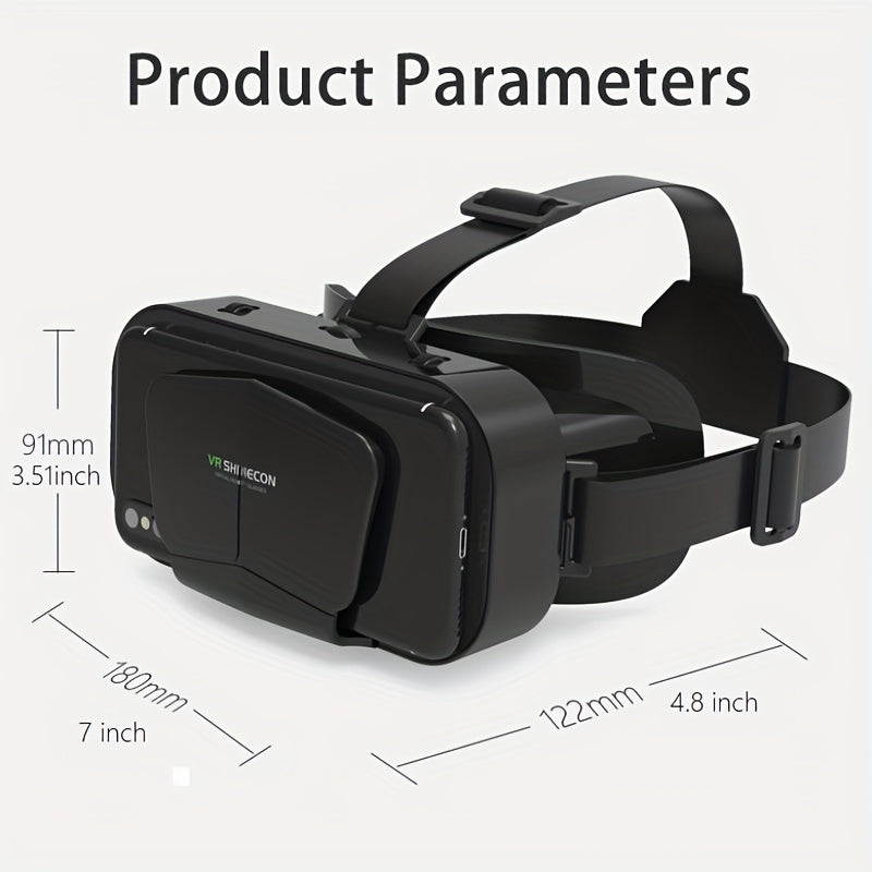 Óculos de Realidade Virtual 3D Smart VR Headset para iPhone e Android