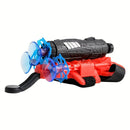 Lançador de teias do Homem Aranha - Conjunto Completo com 3 Balas, 2 Pulseiras, Luvas e Linha