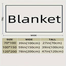 Cobertor Aconchegante Estilo Tradicional Xadrez de Flanela