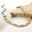 Colar Vintage Elegance em Aço Inoxidável