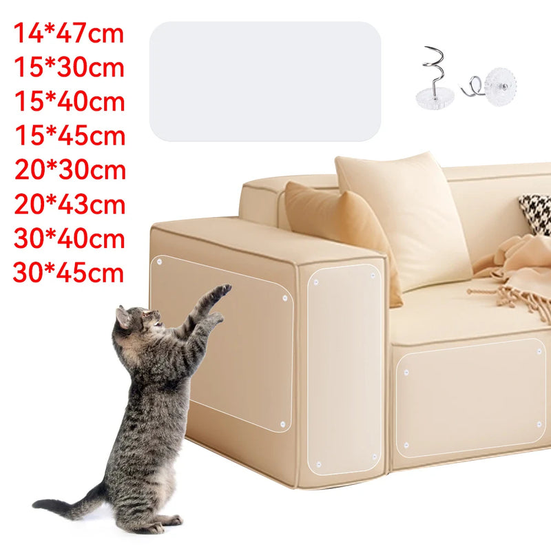 Cat Scratcher Sofa Scraper Tape Scratching Post Furniture Protection Couch Guard Protector Cover Deterrent Pad Scraper for Cats