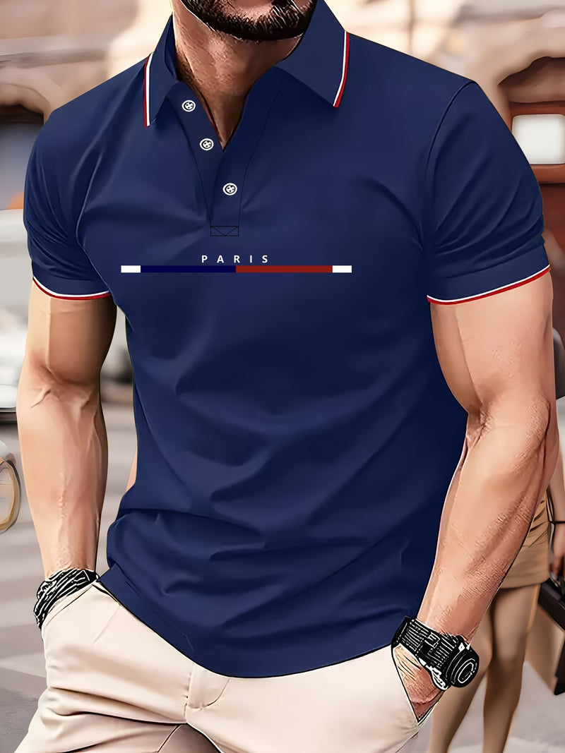 Camisa Polo Masculina de Manga Curta