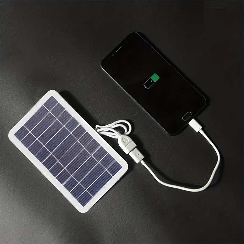 Carregador de Celular - Painel Solar Portátil para Carregamento ao Ar Livre